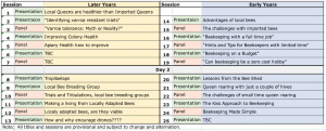 skeleton outline of planned topics for the BIBBA 2023 conference