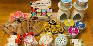 selection of hive products